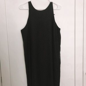 Black/ Gold Spotted Shift Dress